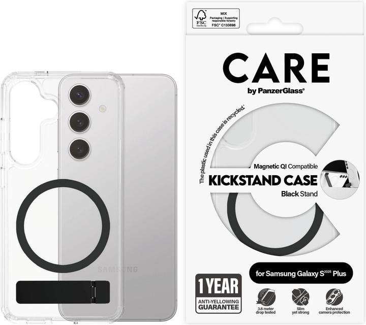Immagine prodotto PanzerGlass CRRFBKQG37942, Cover, Samsung, Samsung - Galaxy S 2025 Plus, Trasparente (Samsung Galaxy S25+)