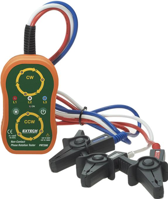Produktbild Extech PRT200 Kontaktloses Drehrichtu (CAT IV 600V)