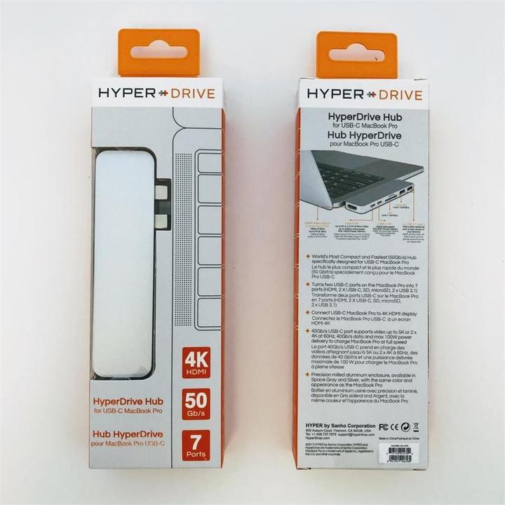 Produktbild Hyper HD28C USB 3.2 Gen 1 (3.1 Gen 1) Type-C (USB-C, 7 Ports)