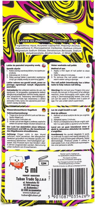 Produktbild Tuban Supplier did not provide product name (Neon Yellow, Farblack)