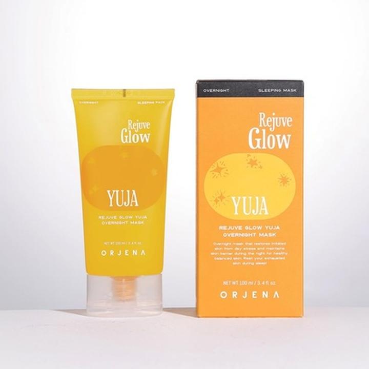 Image du produit Orjena Rejuve Glow Yuja Overnight Mask Sleeping Pack Basé sur une formule végétalienne