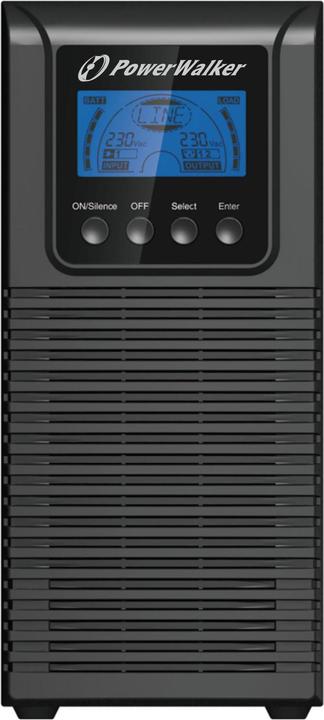 Actual product image Powerwalker VFI 1000 TGS 1000VA / 900W Online UPS Tower Double Converter SNMP Slot HID WITHOUT BATTERY (1000 VA, 900 W, Online double converter UPS)