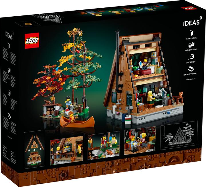 Immagine prodotto LEGO Idee Finn Cottage 21338 (21338, LEGO Ideas, Set LEGO rari)