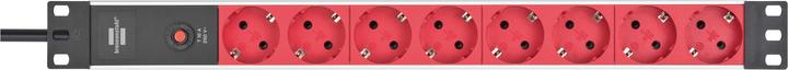 Actual product image Brennenstuhl Aluminium Line (8 x, CEE 7/3, 2 m)