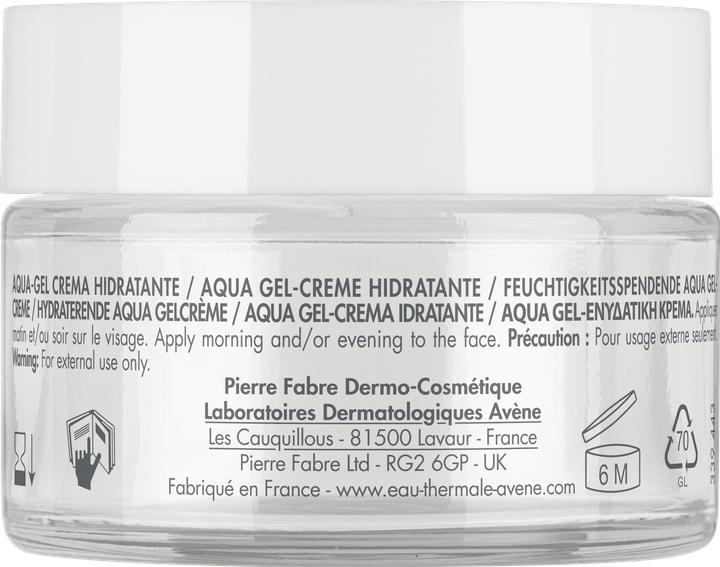 Actual product image Avène Hydrance Moisturising Aqua Gel Cream (50 ml, Face gel)