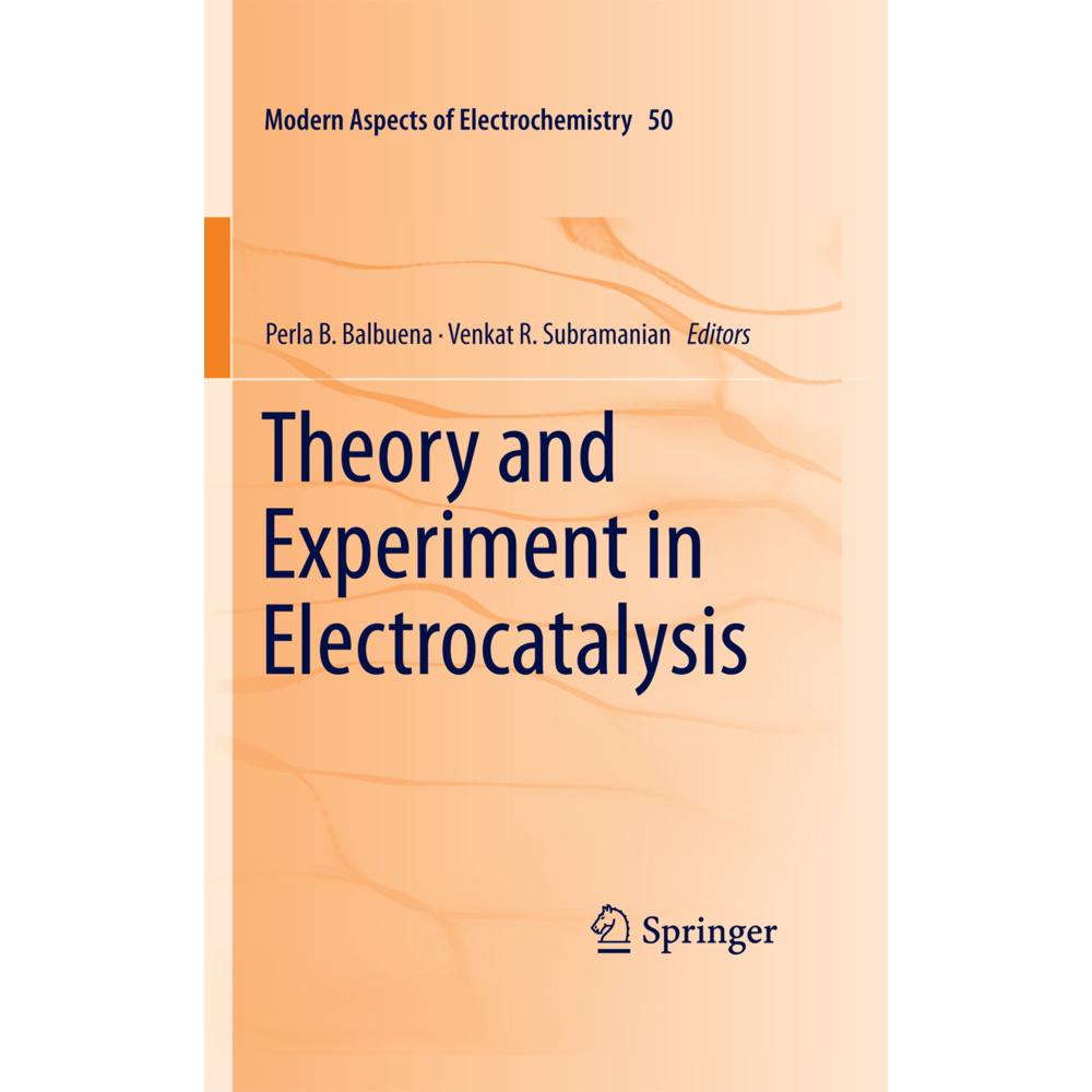 Theory and Experiment in Electrocatalysis, Fachbücher von Venkat R. Subramanian, Perla B. Balbuena