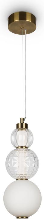 Produktbild Maytoni Collar LED Pendelleuchte, Hängeleuchte 16W Gold-Farbe Warmweiss (800 lm)