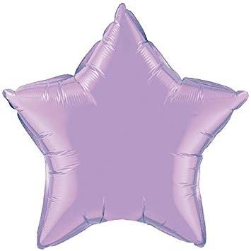 Produktbild Unique Party Folienballon Stern flieder (1 x)