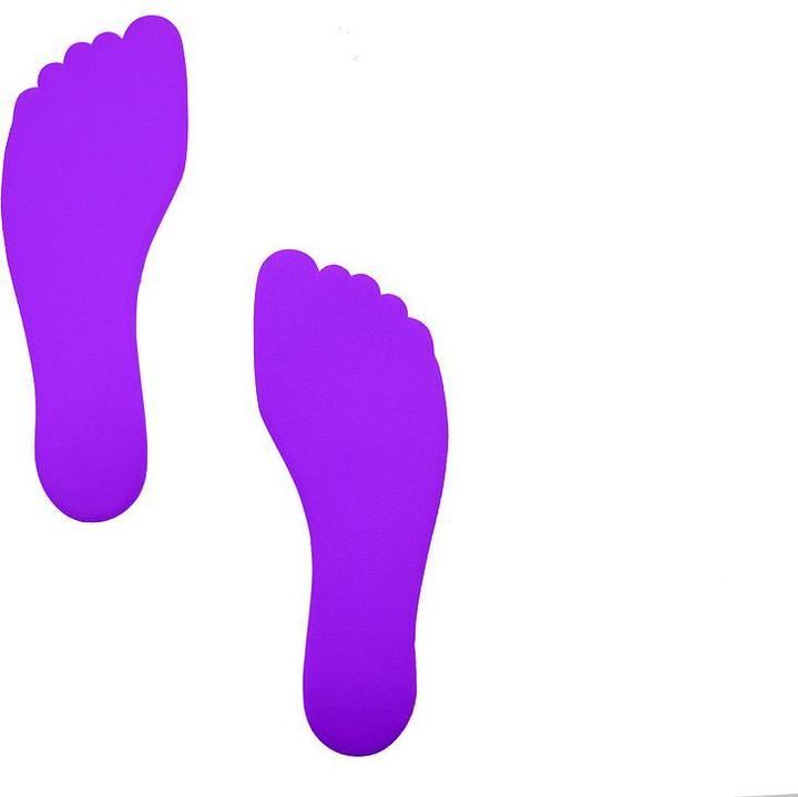Actual product image Pre-Sport Foot Floor Marker 6Pack Rubber