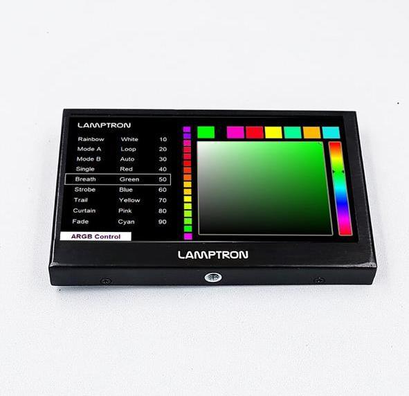 Lamptron CT070 All-In-One Controller, 7 Zoll IPS, Touch - schwarz