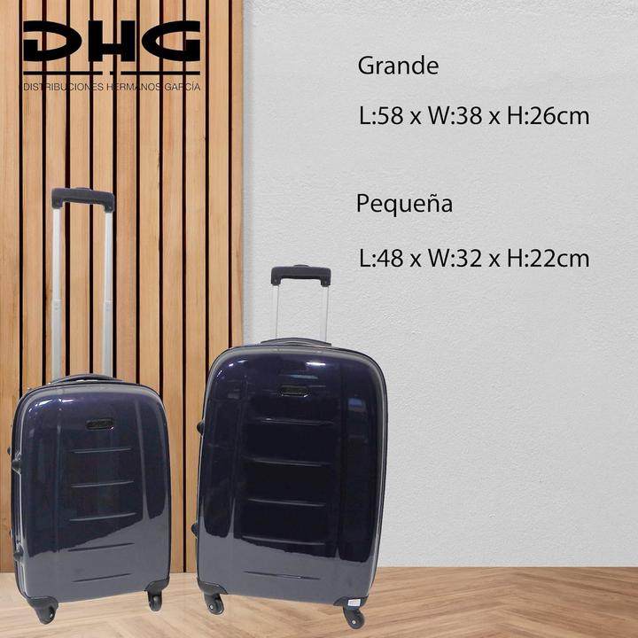 Immagine prodotto DHG Set di 2 trolley con 4 ruote