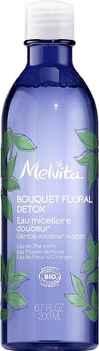 Melvita Floral Bouquet Detox Organic Gentle Micellar Water 200ml (Reinigungstücher Gesicht, 200 ml)