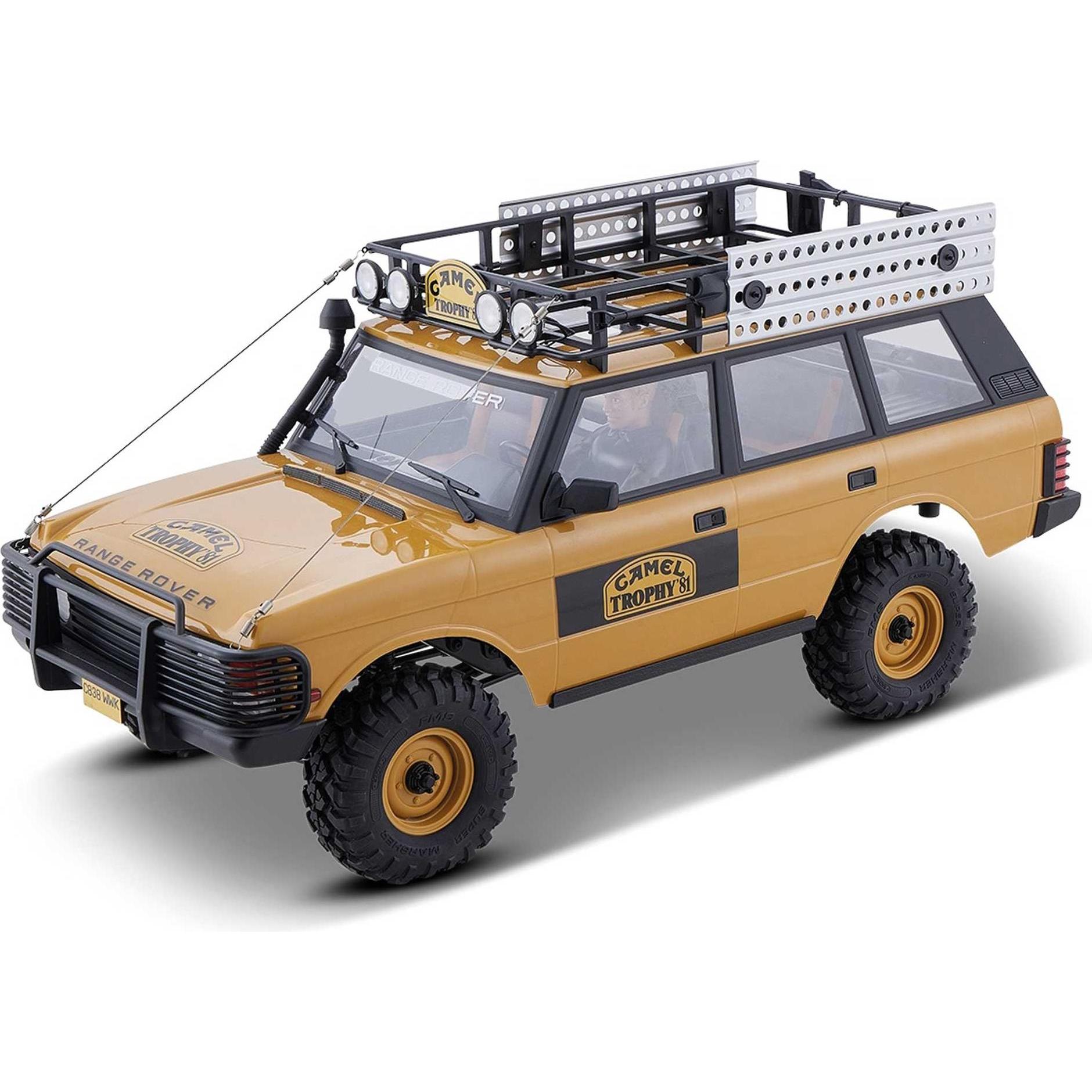 FMS Land Rover Range Rover FCX10 1:10 gelb - RS 2.4GHz (RTR pronto all'uso)