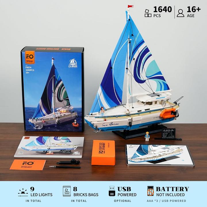 Produktbild Lumibricks La Brisa Segelschiff