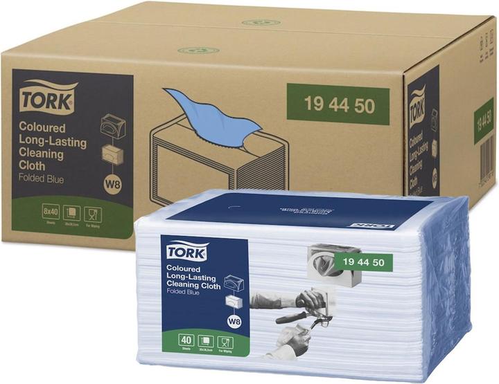 Immagine prodotto Tork Panni di pulizia blu 194450 1 (1 x)