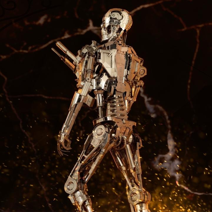 Actual product image Metal Earth Iconx Terminator - T-800 Endoskeleton