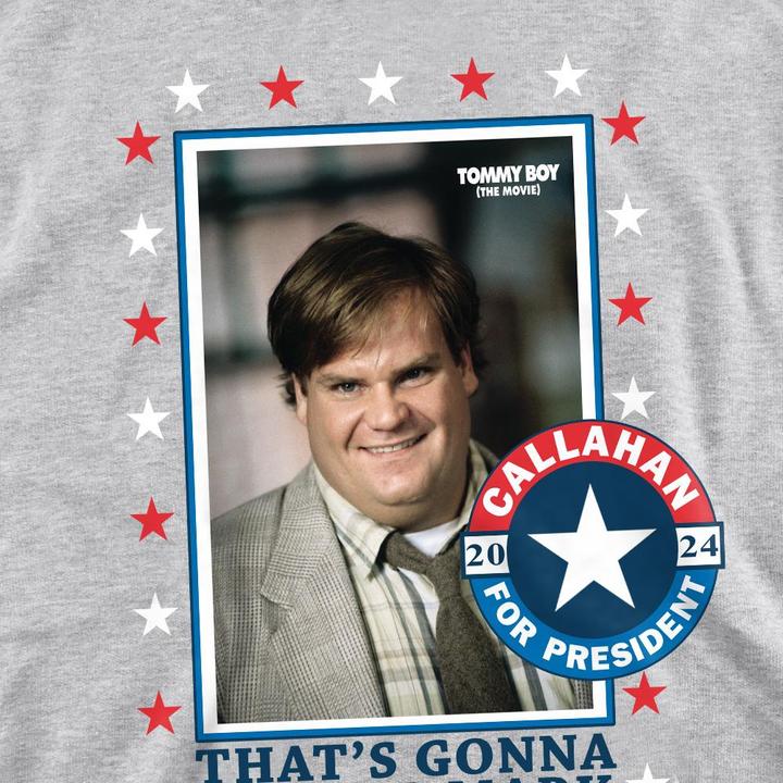 Actual product image Unisex Adult Callahan For President 2024 Sweatshirt (L)