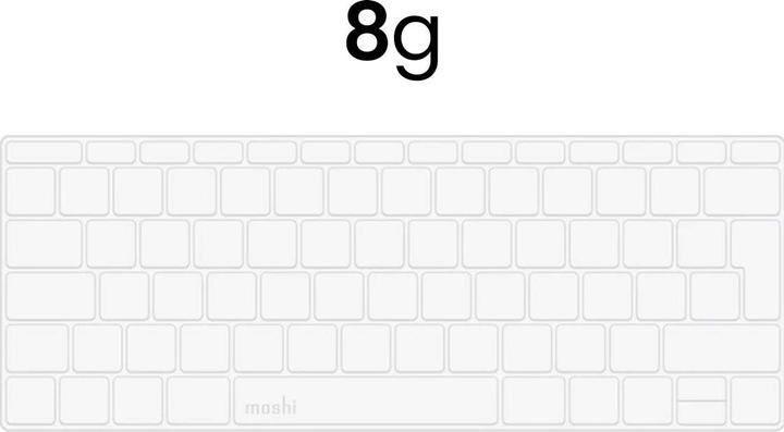 Immagine prodotto Moshi ClearGuard MB Keyboard Protector per MB 12/Pro 13 (Thunderbolt 3/USB-C senza Touch Bar, EU)