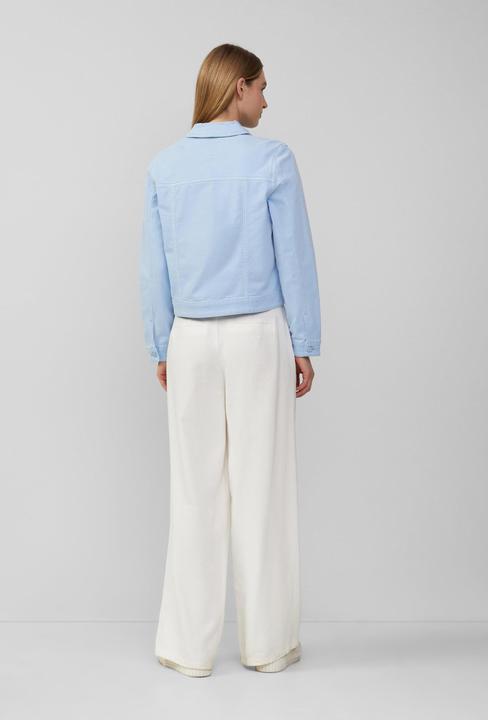 Produktbild S.Oliver Indoor-Jacke Elastische Jeansjacke mit seitlichen Eingrifftaschen (46)