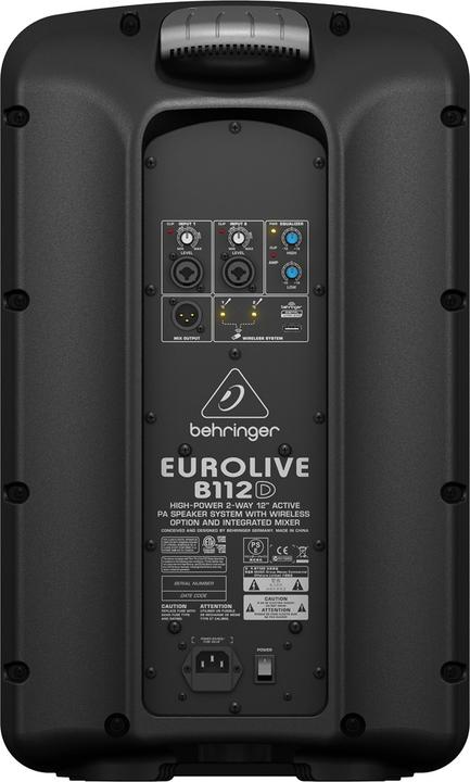 Image du produit Behringer Eurolive B112D (Actif)