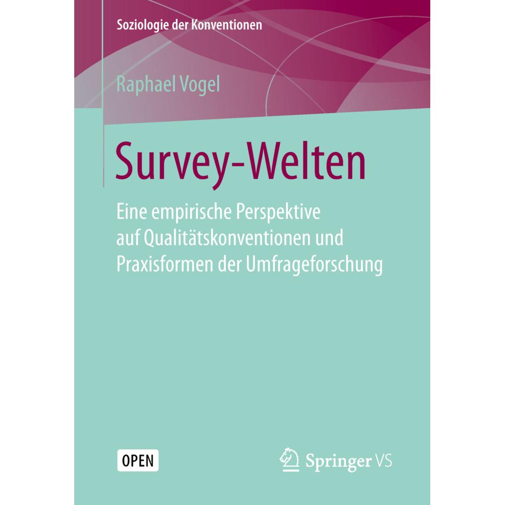 Survey-Welten, Fachbücher von Raphael Vogel
