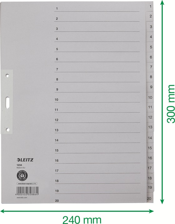 Immagine prodotto Leitz Register Papier