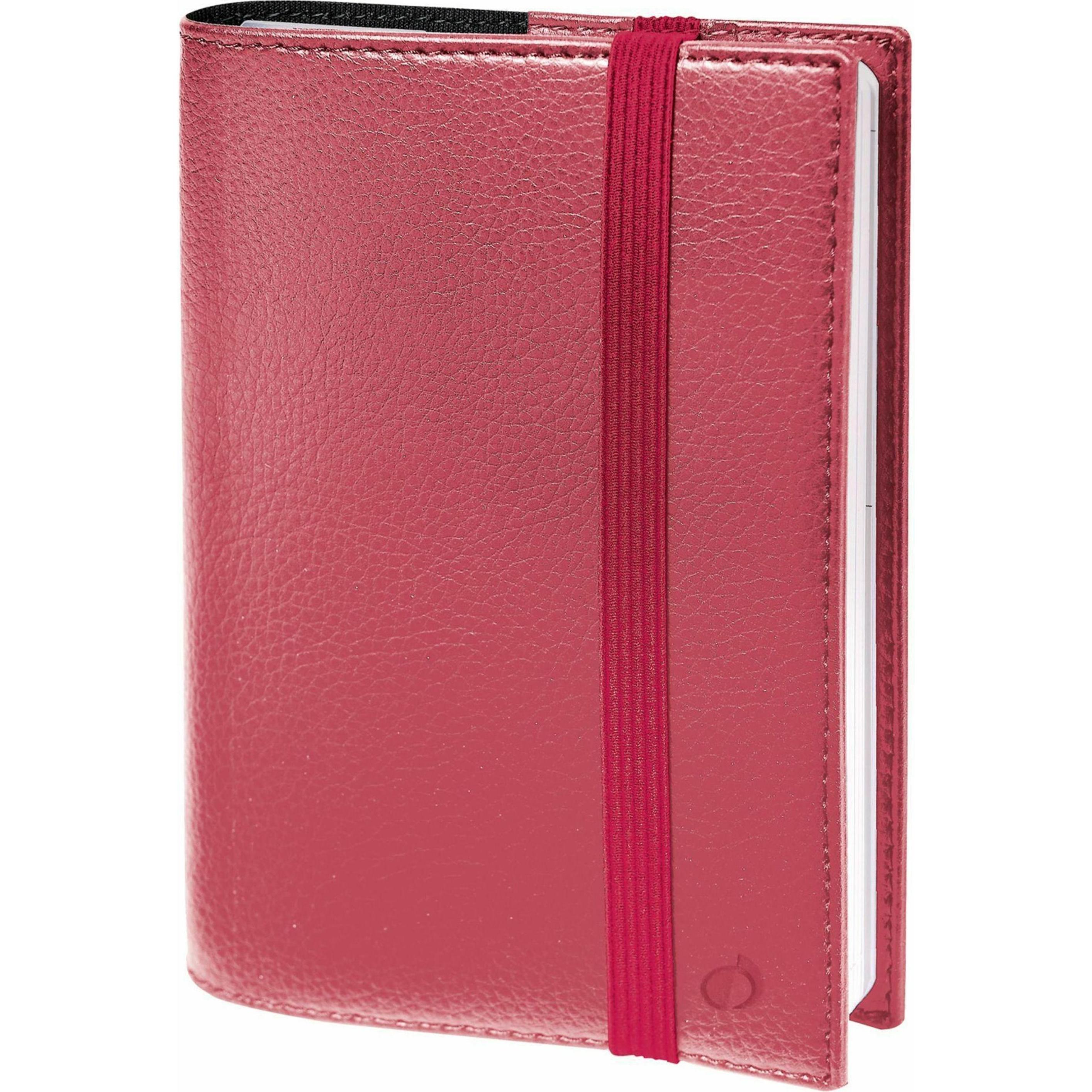 Quo Vadis, Agenda, Time&Life Pocket MS 2022 QV539123 rose, 1W/2S,10X15cm (A6, Deutsch)