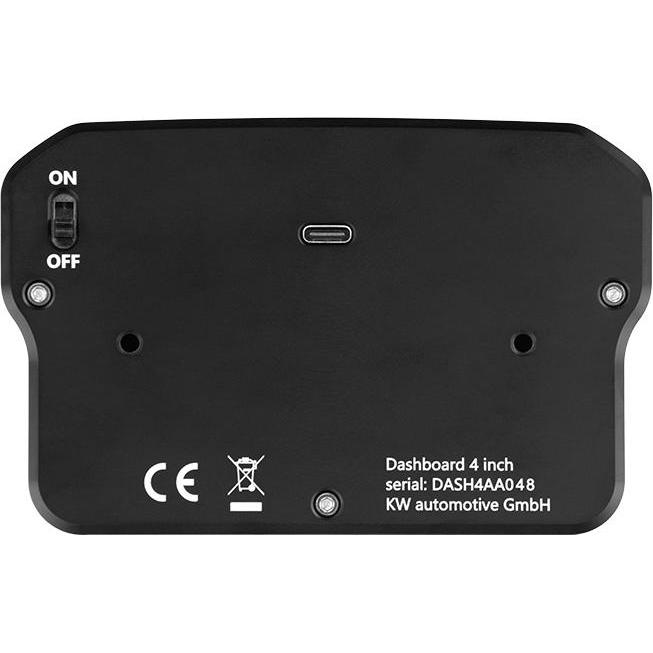 Thumbnail - Ascher Racing Dashboard 4", Gaming Controller, Schwarz