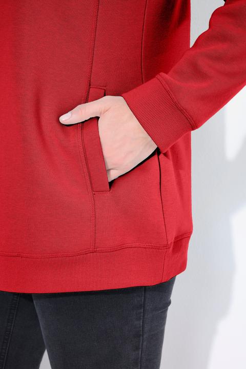 Produktbild Ulla Popken Sweatshirt, weiter Stehkragen, Taschen, Raglan-Langarm (42, 44)
