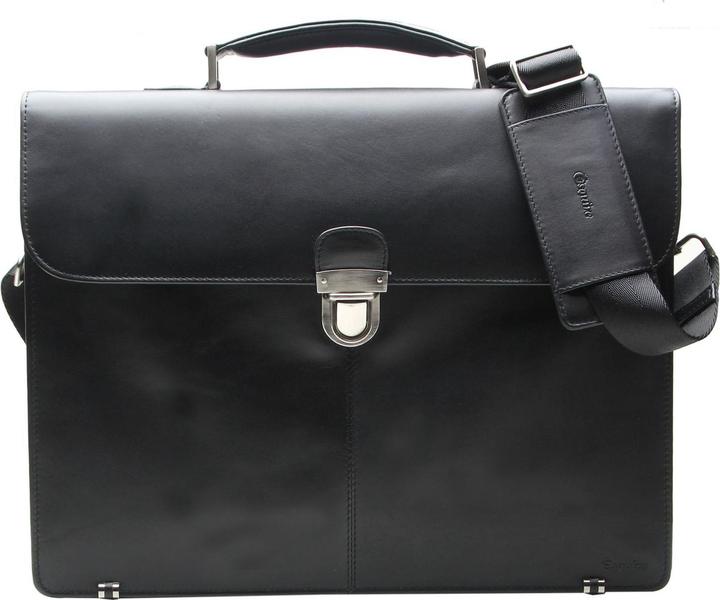 Produktbild Esquire Oxford Aktentasche Leder 41 cm Laptopfach (16.14")
