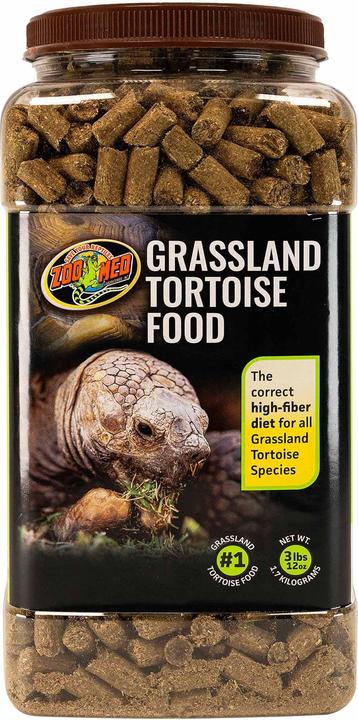 Zoo Med Futterpellets für Grasland Schildkröten Natural Grassland Tortoise Food 1,70 kg (1.70 kg)