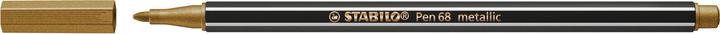 Image du produit STABILO Stylo feutre métallique Premium - Pen 68 metallic - pack de 10 - cuivre (Cuivre, 10 x)