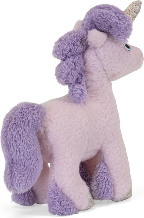 Actual product image Trudi Sweet Collection mini plush unicorn pink approx. 10 cm, size XXS, soft toy with soft material (4 cm)