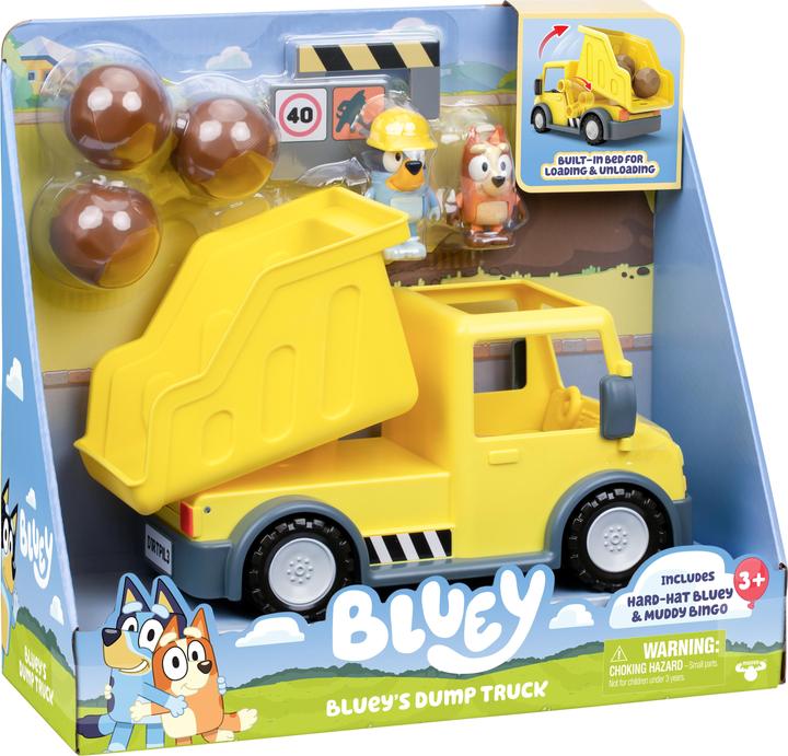 Produktbild Bluey Tipvogn med eksklusive og Bingo figurer