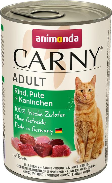 Actual product image animonda Carny 4017721837255 Canned cat food (Adult, 6 pcs., 400 g)