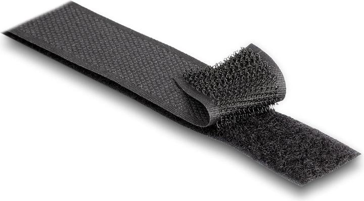 Actual product image Delock Velcro Tape 15m x 25mm Durable Black (25 mm)