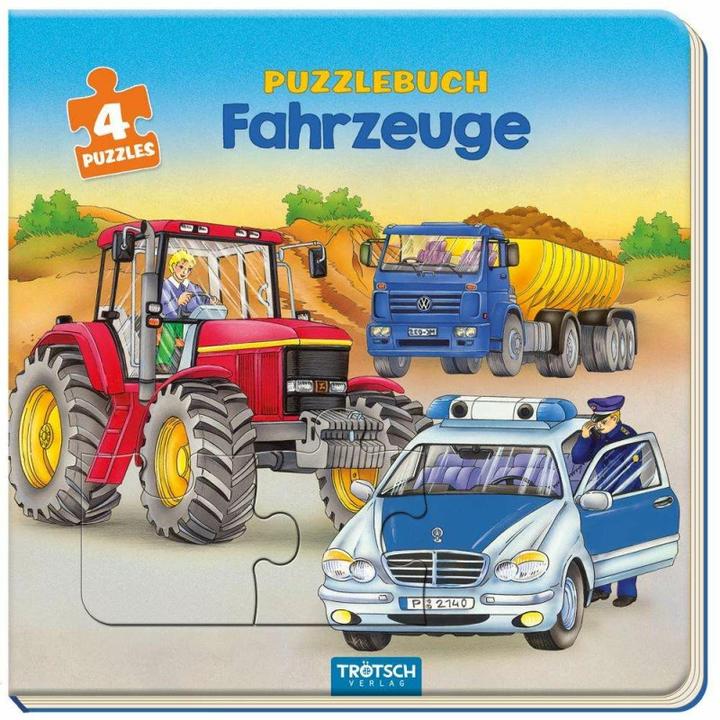 Produktbild Puzzlebuch Fahrzeuge