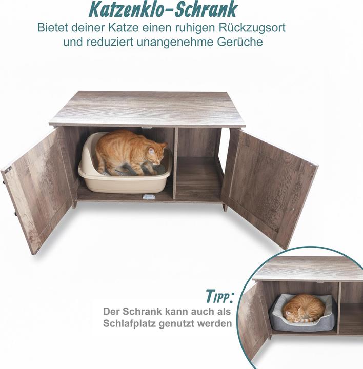 Produktbild Relaxdays Katzenschrank (Katzenklo geschlossen)