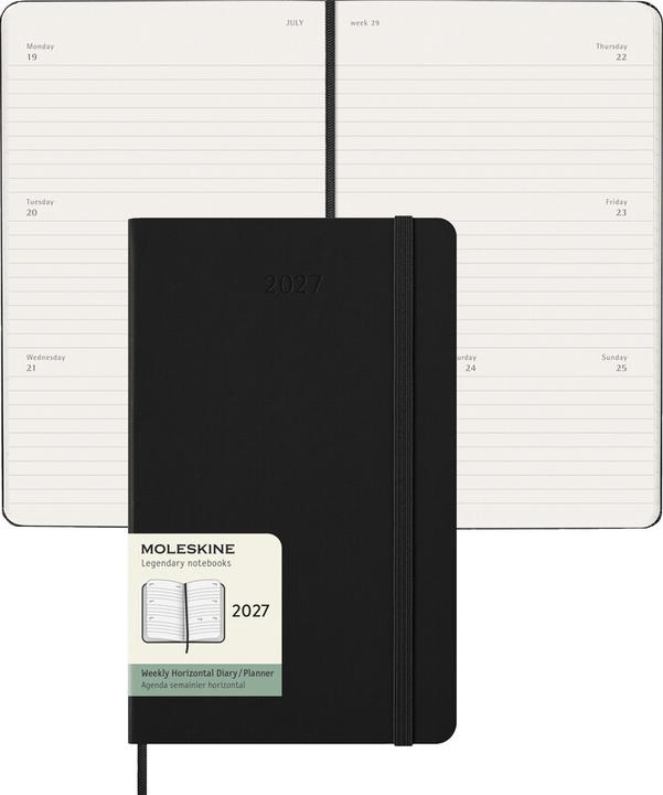Produktbild Moleskine Geschäftsagenda Hard Cover Weekly (A5, 1 Woche / 2 Seiten)