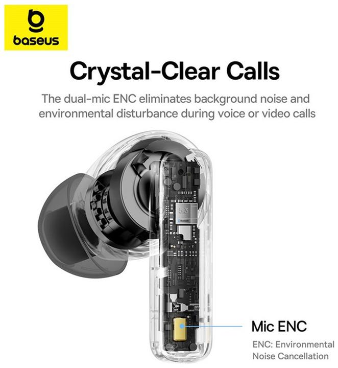 Immagine prodotto Baseus Nessuno. (ANC, 6 h, Senza fili)