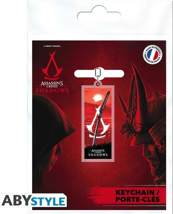 Actual product image ABYstyle Assassin's Creed Acryl Portachiavi: Crest Shadows 6cm