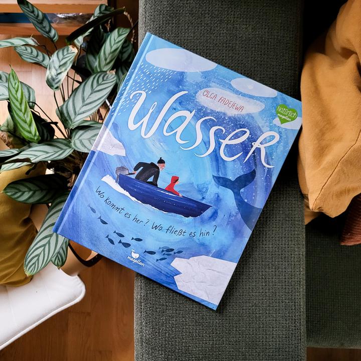 Actual product image Wasser - Wo kommt es her? Wo fliesst es hin? (German, Olga Fadeeva, Thomas Weiler, 2024)