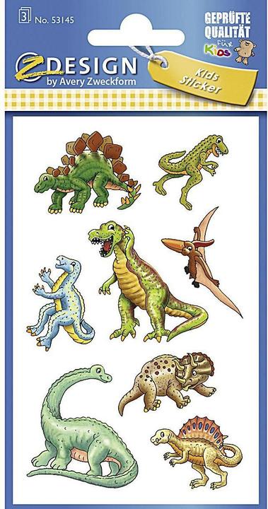 Produktbild Z-Design Kinder 3D (24 Sticker)