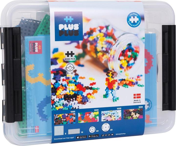 Actual product image Plus-Plus 4000 Creative Building Blocks Mixed
