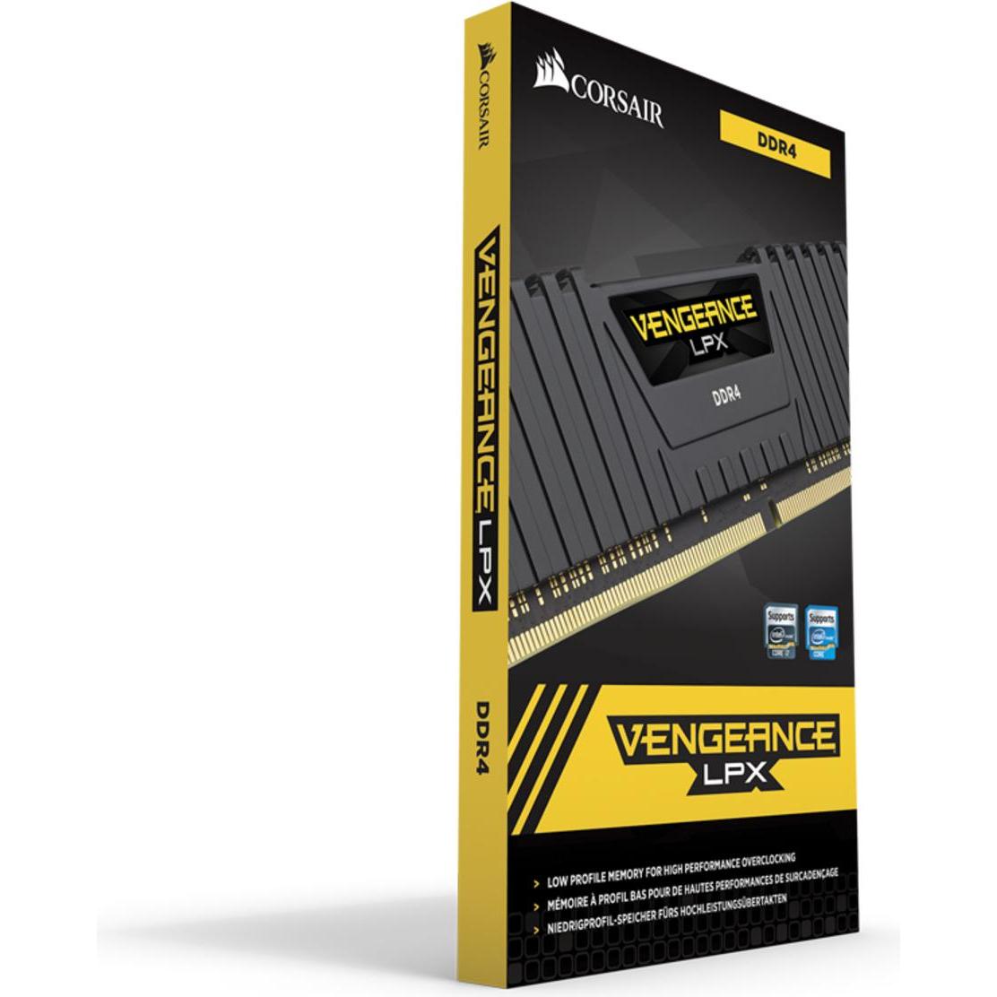 Thumbnail - Corsair Vengeance LPX (2 x 8GB, 3600 MHz, DDR4-RAM, DIMM), RAM, Schwarz
