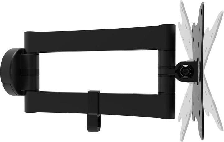 Actual product image Multibrackets Wall bracket up to 32", metal, black, max 15 kg (Wall, 15 kg, 9" - 32")