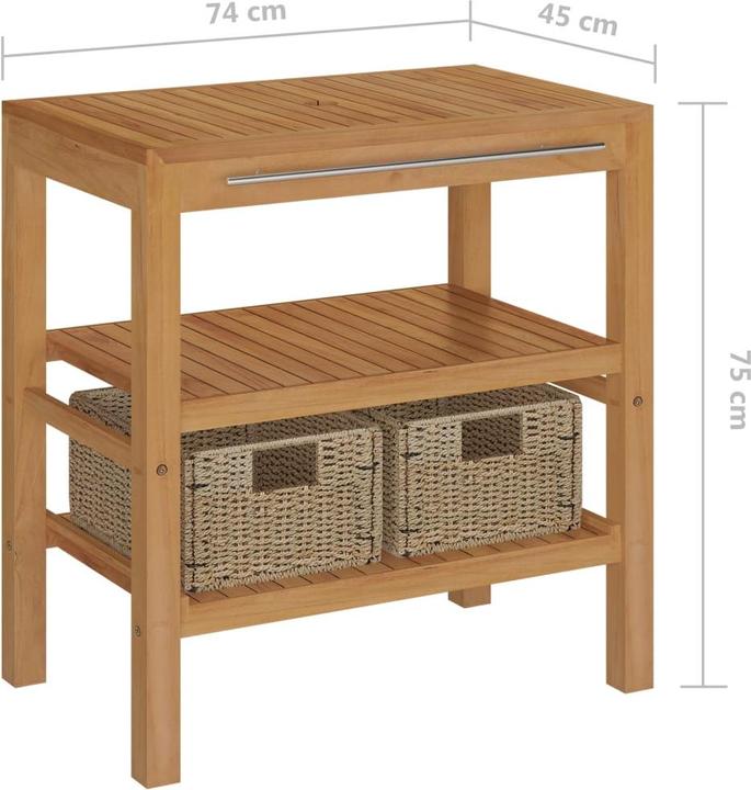 Produktbild vidaXL Jordana (74 x 45 x 75 cm)