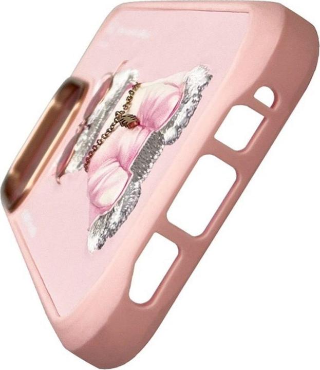 Actual product image Nimmy case iPhone 16 Pro Max 6.9" pink Glasses Cool Cat (Apple iPhone 16 Pro Max)