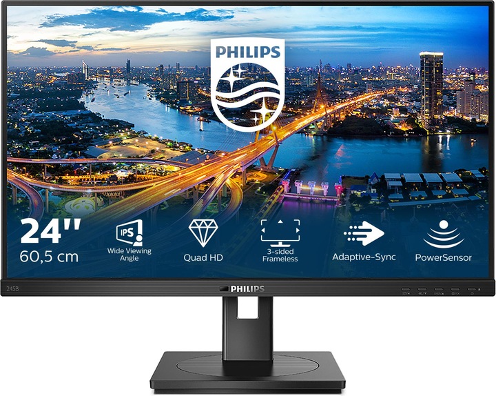 Produktbild Philips 245B1/00 (2560 x 1440 Pixel, 24")