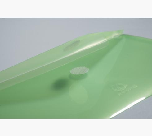 Image du produit Exacompta Sachet de 5 mini pochettes-enveloppes polypropylène - 25x13,5cm - Couleurs assorties (24 x 18 cm, 5 x)